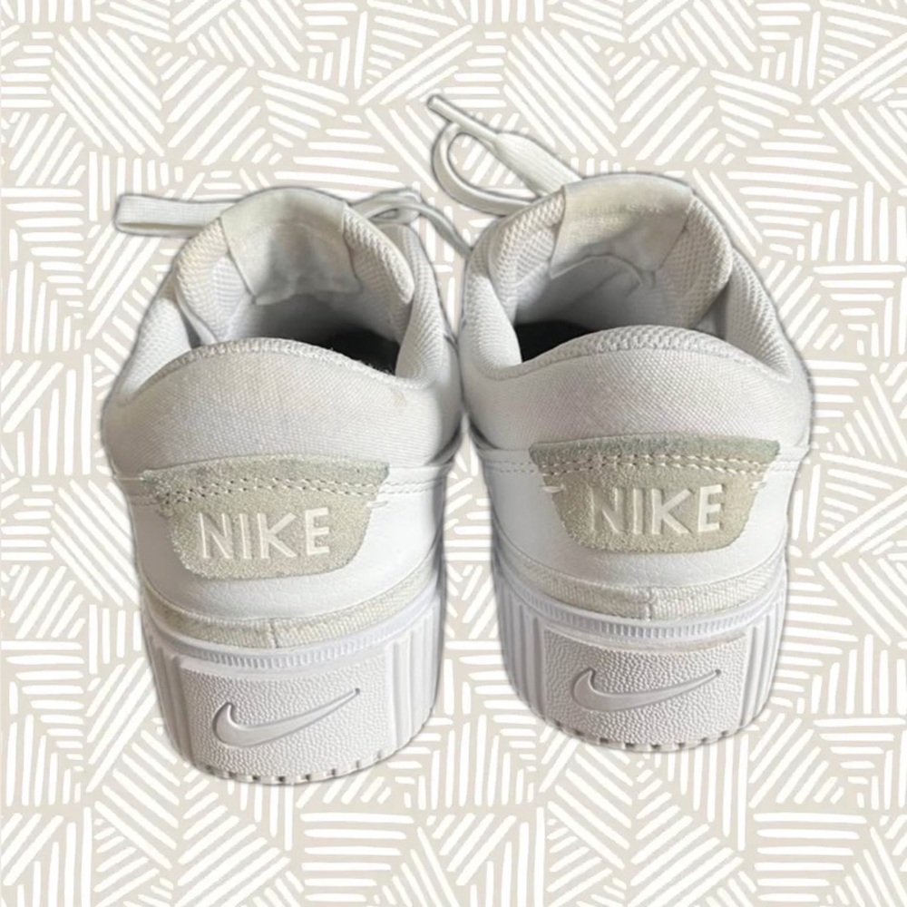 Nike Legacy Lift White Platform Sneakers - Picture 2 of 8